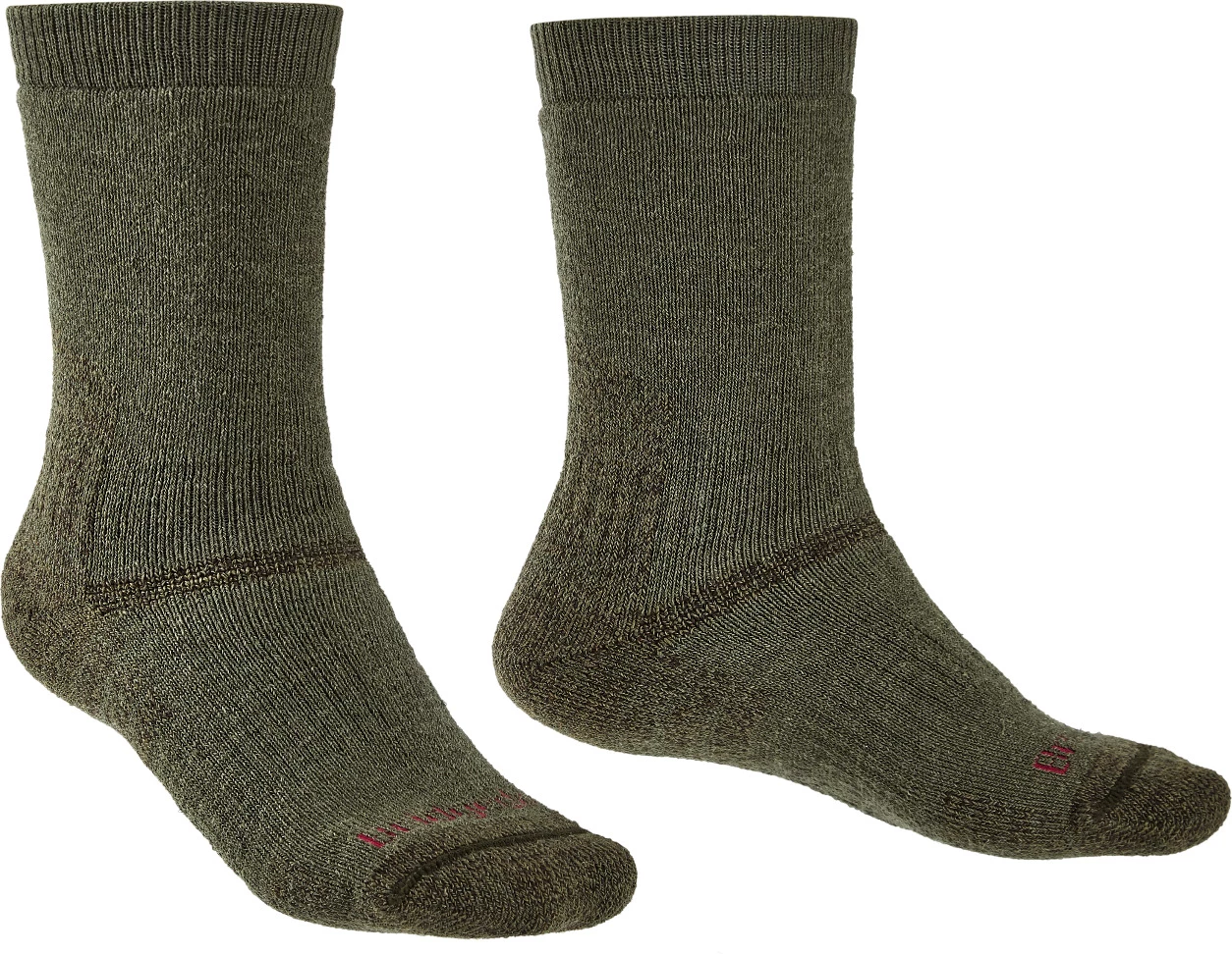 Bridgedale EXPLORER Heavyweight Merino Performance Unisex Olive Socks 1 Bridgedale EXPLORER Heavyweight Merino Performance Unisex Olive Socks