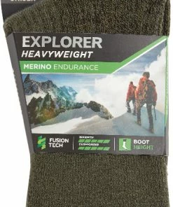Bridgedale EXPLORER Heavyweight Merino Performance Unisex Olive Socks 6 Bridgedale EXPLORER Heavyweight Merino Performance Unisex Olive Socks -Glasgow Angling explorer heavyweight merino performance unisex olive socks 3