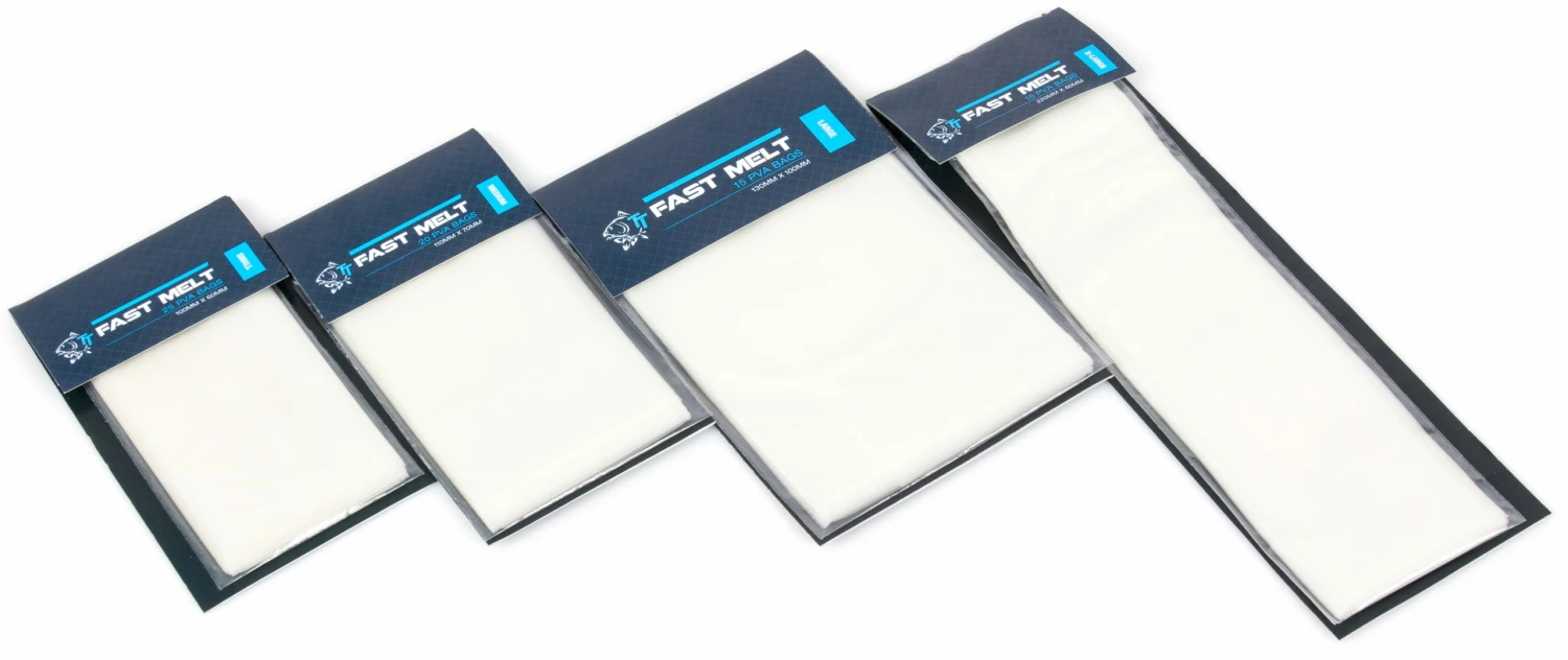 Nash Fast Melt PVA Bags 2 Nash Fast Melt PVA Bags - Image 2