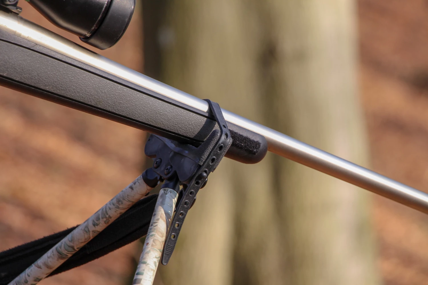 Mjoelner Fenris II Alu Quad Shooting Sticks Black 160-175cm 12 Mjoelner Fenris II Alu Quad Shooting Sticks Black 160-175cm - Image 12