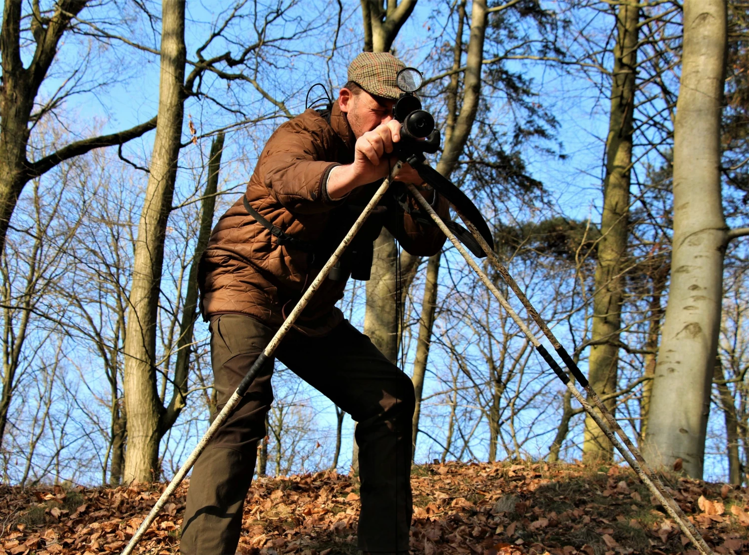 Mjoelner Fenris II Alu Quad Shooting Sticks Black 160-175cm 6 Mjoelner Fenris II Alu Quad Shooting Sticks Black 160-175cm - Image 6