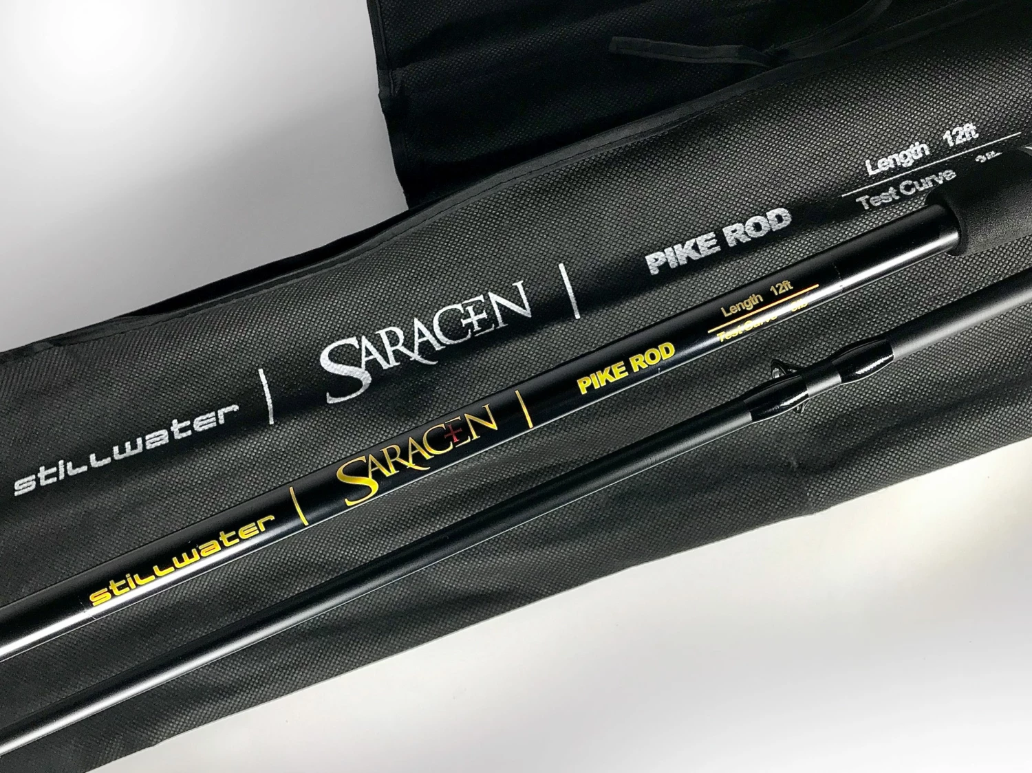 Stillwater Saracen Carbon Pike Rod 12ft 3lb 2pc 1 Stillwater Saracen Carbon Pike Rod 12ft 3lb 2pc