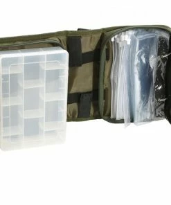 Mikado Fishing Bag For Accessories And Sets -Glasgow Angling fishing bag for accessories sets fully open