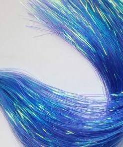 Hedron Flashabou Dyed Pearl -Glasgow Angling flashabou dyed pearl dark blue