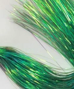 Hedron Flashabou Dyed Pearl -Glasgow Angling flashabou dyed pearl peacock