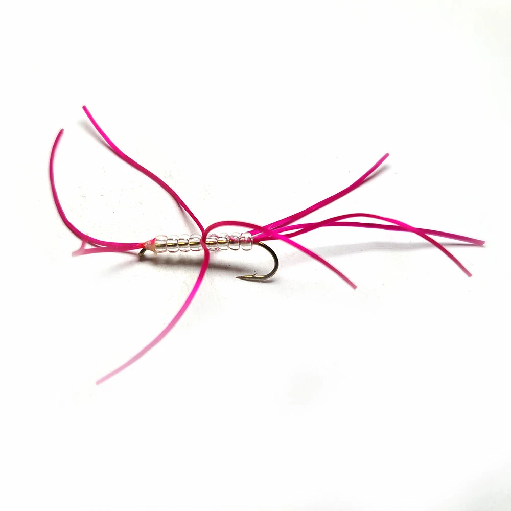 Stillwater Flexi Bug Pink Fly - 1 Dozen 1 Stillwater Flexi Bug Pink Fly - 1 Dozen