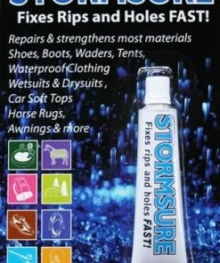 Stormsure Flexible Adhesive Wader Repair Solution 1 x 15g Tube