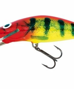 Salmo Bullhead Lures -Glasgow Angling floating crankbait lures clown yellow perch