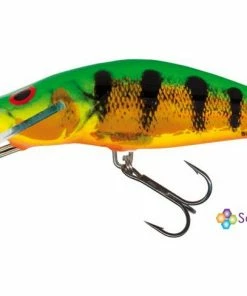 Salmo Bullhead Lures -Glasgow Angling floating crankbait lures holographic fire tiger