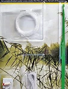 Fladen Game Fishing Set with Assorted Flies