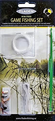 Fladen Game Fishing Set with Assorted Flies 1 Fladen Game Fishing Set with Assorted Flies