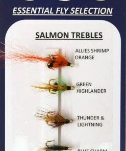 Stillwater Fly Selection 4 x Salmon Trebles