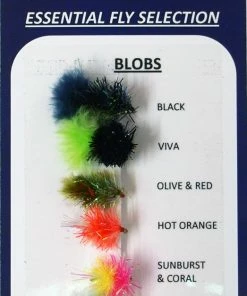 Stillwater Fly Selection 6 x Blobs