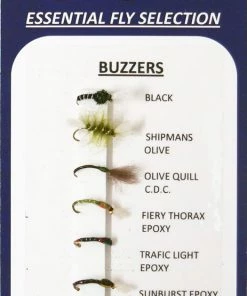 Stillwater Fly Selection 6 x Buzzers
