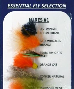Stillwater Fly Selection 6 x Lure Selection 1