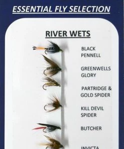 Stillwater Fly Selection 6 x River Wets