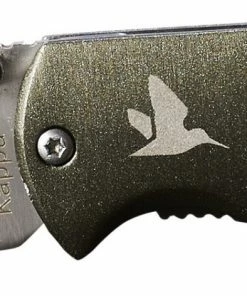 Harkila Folding Blade -Glasgow Angling folding blade kappa brown 7cm scaled