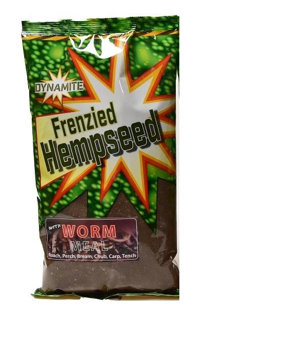 Dynamite Baits Frenzied Hemp Dark Worm Groundbait 900g 1 Dynamite Baits Frenzied Hemp Dark Worm Groundbait 900g