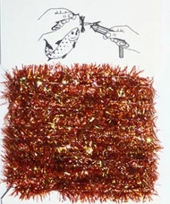 Lureflash Fritz -Glasgow Angling fritz material fiery brown