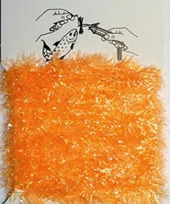 Lureflash Fritz -Glasgow Angling fritz material peach