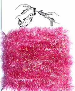 Lureflash Fritz -Glasgow Angling fritz material pink