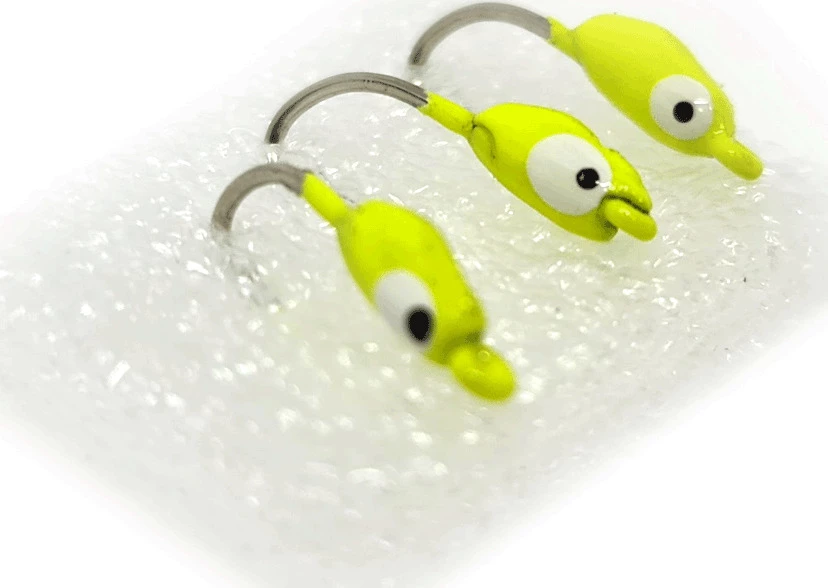 Lureflash Frooks Yellow 3pc 1 Lureflash Frooks Yellow 3pc