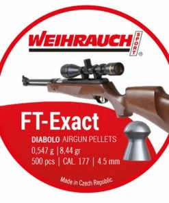 Weihrauch FT Exact Diablo 8.44gr .177 4.51mm 500pc Airgun Pellets