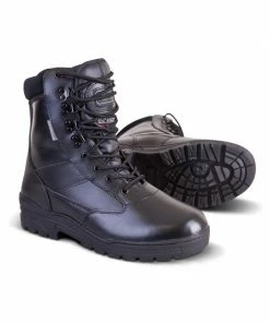 Kombat Full Leather Black Patrol Boot UK Size