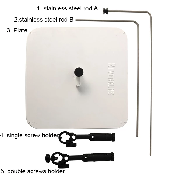 Stillwater Fully Adjustable Fly Tying Background Plate 2 Stillwater Fully Adjustable Fly Tying Background Plate - Image 2