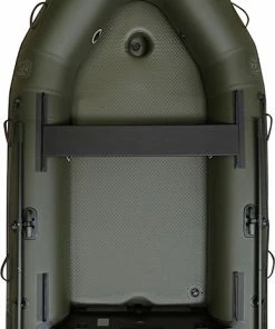 Fox FX290 2.9m Inflatable Boat -Glasgow Angling fx290 green infltable boat with air deck