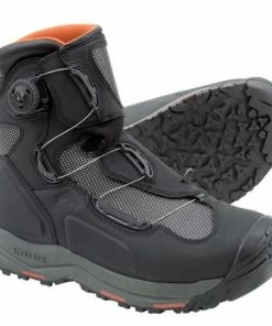 Simms G4 BOA Vibram Sole Wading Boots Black