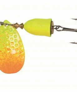 Kinetic Gekko Bladed Lure -Glasgow Angling gekko yellow orange