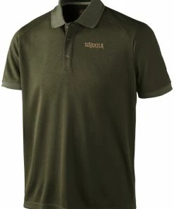 Harkila Gerit Polo Shirt -Glasgow Angling gerit polo shirt dark olive