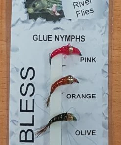 Grando Flies Glue Nymphs Barbless Europack