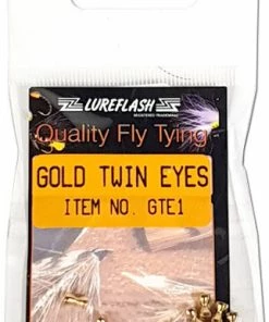 Lureflash Gold Twin Eyes Small