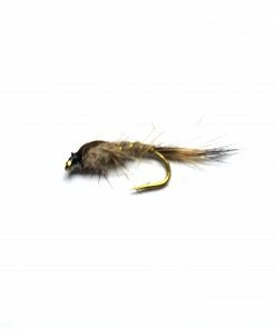 Stillwater Gold Rib Hare Ear Weighted Nymph - 1 Dozen