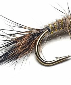 Stillwater Gold Rib Hares Ear Nymph - 1 Dozen