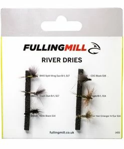Fulling Mill Grab a Pack River Dries Selection 5 Fulling Mill Grab a Pack River Dries Selection -Glasgow Angling grab a pack river dries patterns