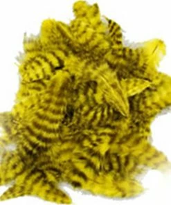 Lureflash Grizzly Marabou -Glasgow Angling grizzly marabou yellow