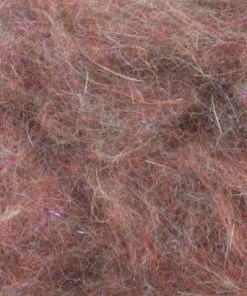 Hemingway Hare Plus UV Dubbing -Glasgow Angling hare plus uv dubbing brown red