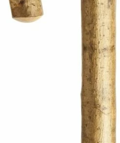 Classic Canes Hazel Crook Walking Stick with Polished Handle -Glasgow Angling hazel crook polished handle 3