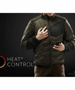 Harkila Heat Jacket Willow Green/Black -Glasgow Angling heat jacket willow green black heat control