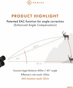 Kahles Helia RF 10x42 Rangefinder Binocular -Glasgow Angling helia 10x42 rangefinder6