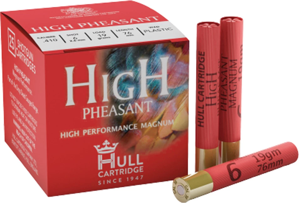 Hull Cartridge .410 High Pheasant Magnum Cartridges 1 Hull Cartridge .410 High Pheasant Magnum Cartridges