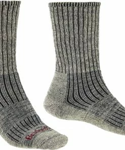 Bridgedale HIKE Midweight Merino Comfort Mens Stone Grey Socks