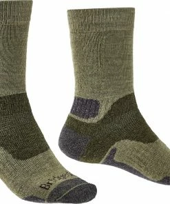Bridgedale HIKE Midweight Merino Performance Original Mens Green Socks