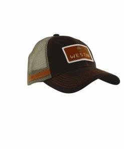 Westin Hillbilly Trucker Cap Grizzly Brown