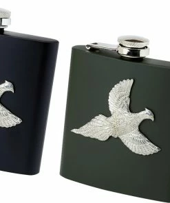 Bisley Metal Pheasant Hip Flask 170ml