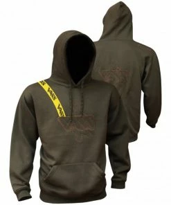 Hoody with Yellow Vass Brace Strap
