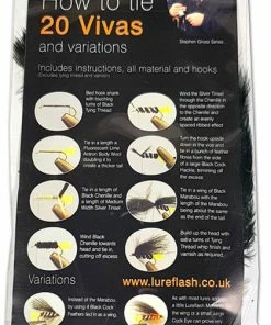 Lureflash How To Tie Kits -Glasgow Angling how to tie vivas